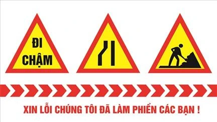 bien canh bao cong trinh dang thi cong