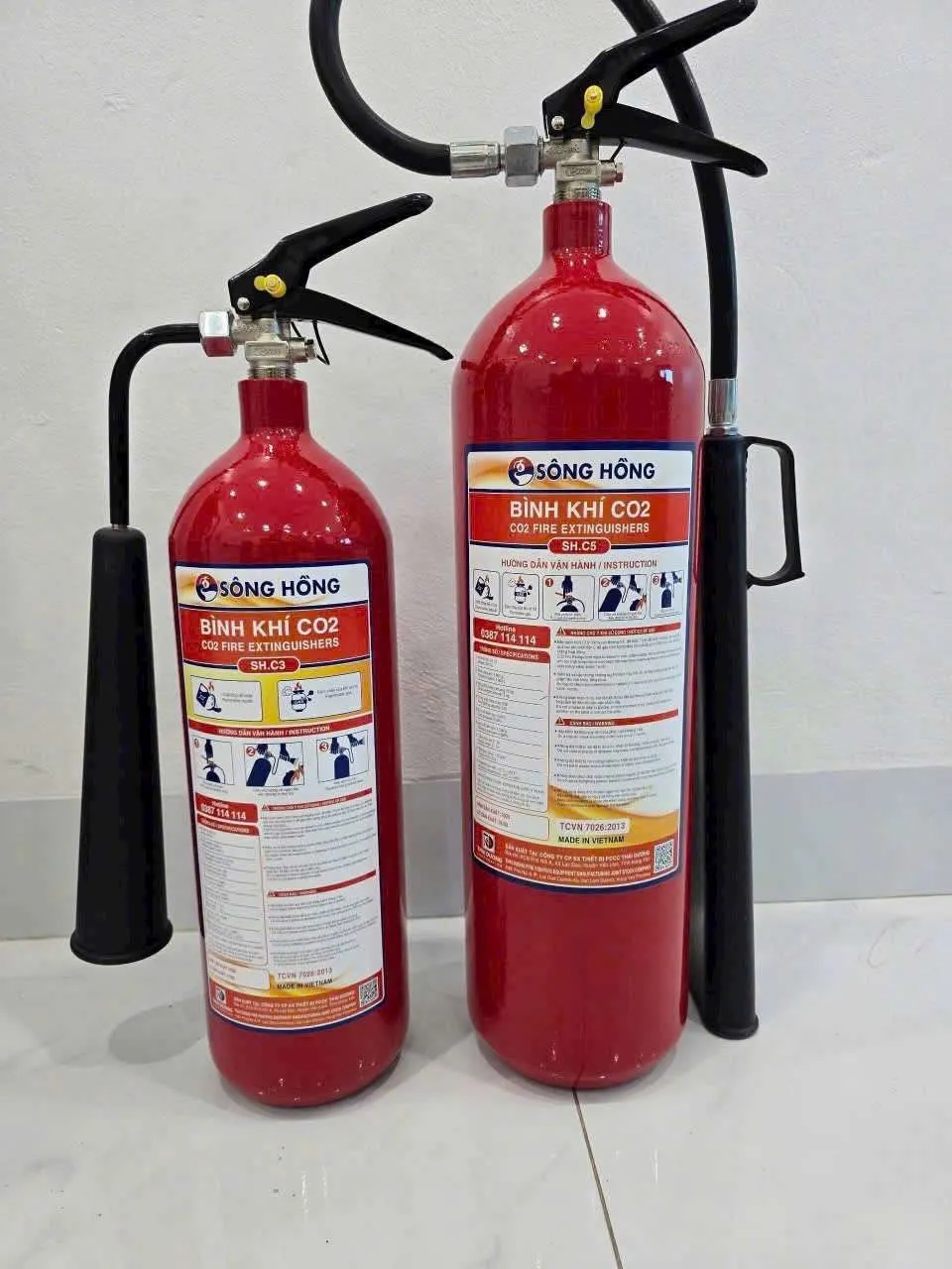 Bình chữa cháy khí CO2 Sông Hồng